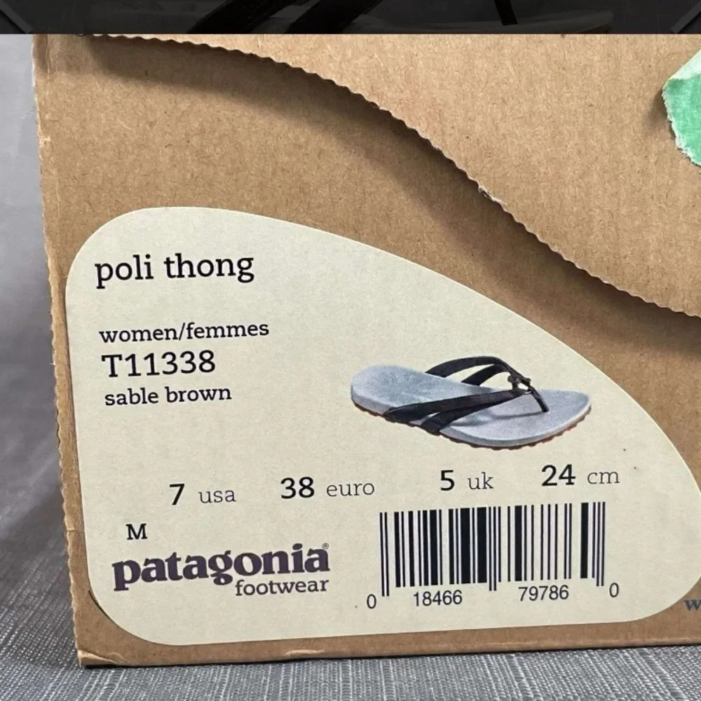 Patagonia Poli Thong Sandal New